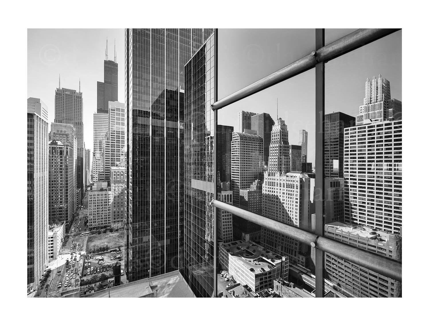 Wacker Drive at Franklin Street