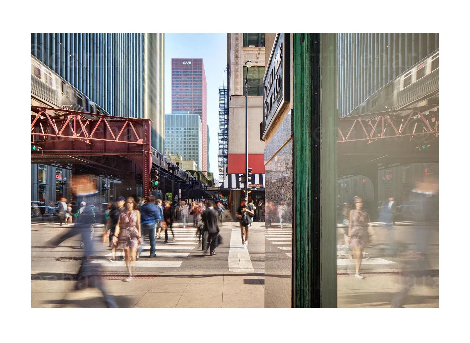 Wabash Avenue at Monroe Street