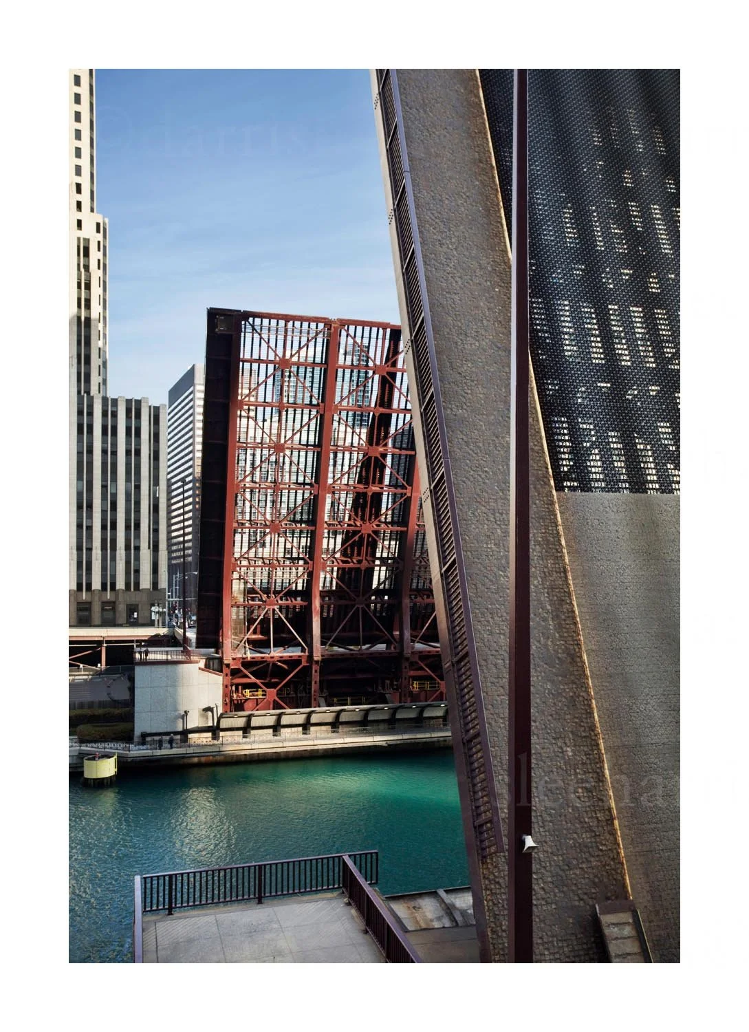 Columbus Drive at the Chicago River