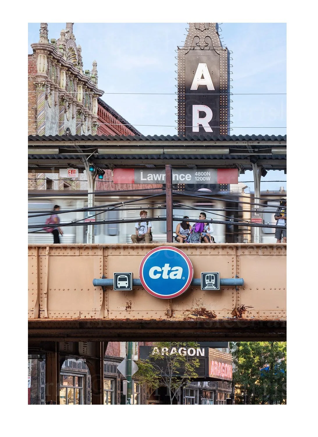 Lawrence Avenue at the Red Line, 2019