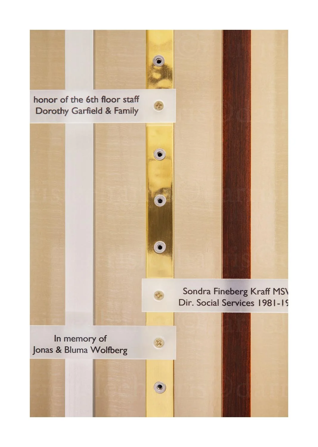 Donor Wall