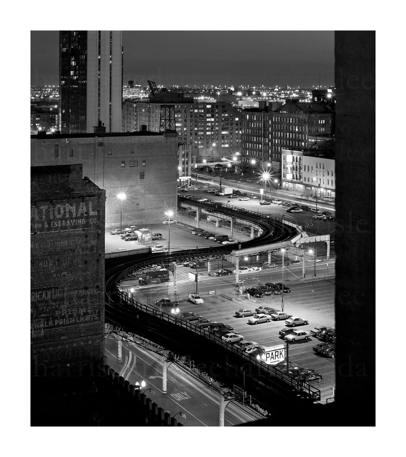 Congress Parkway at Wabash Avenue