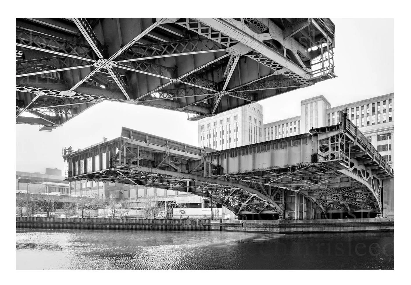 Congress Parkway at the Chicago River