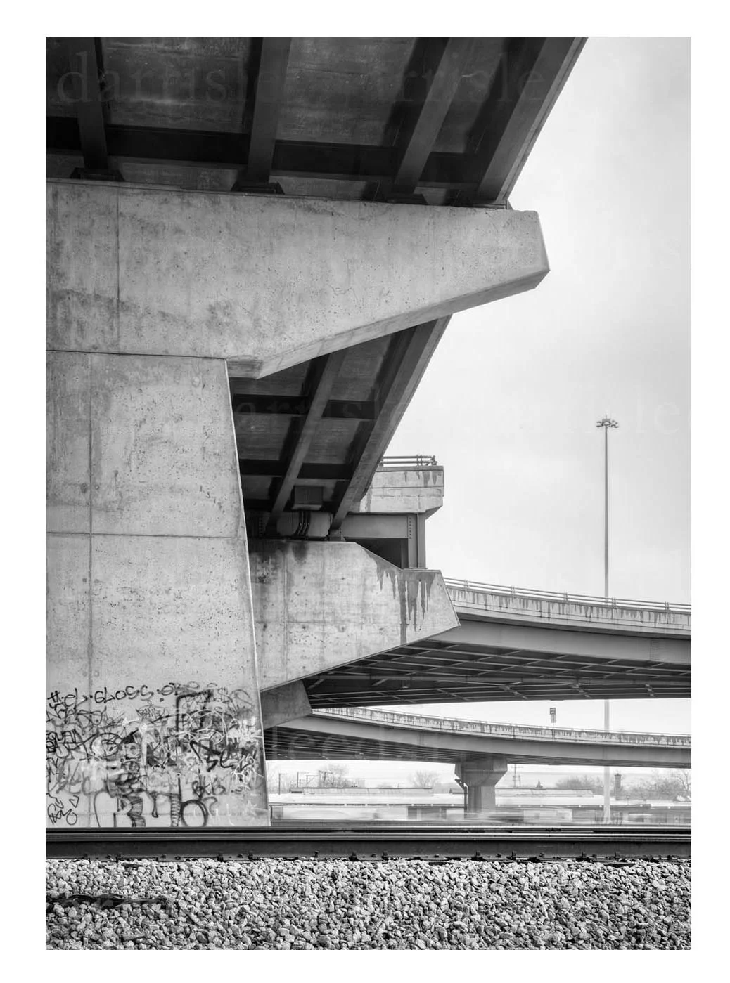 Damen Avenue at the Stevenson Expressway