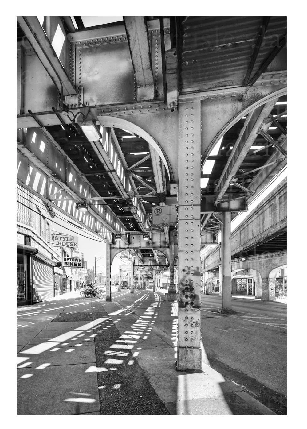 Broadway Street at Leland Avenue