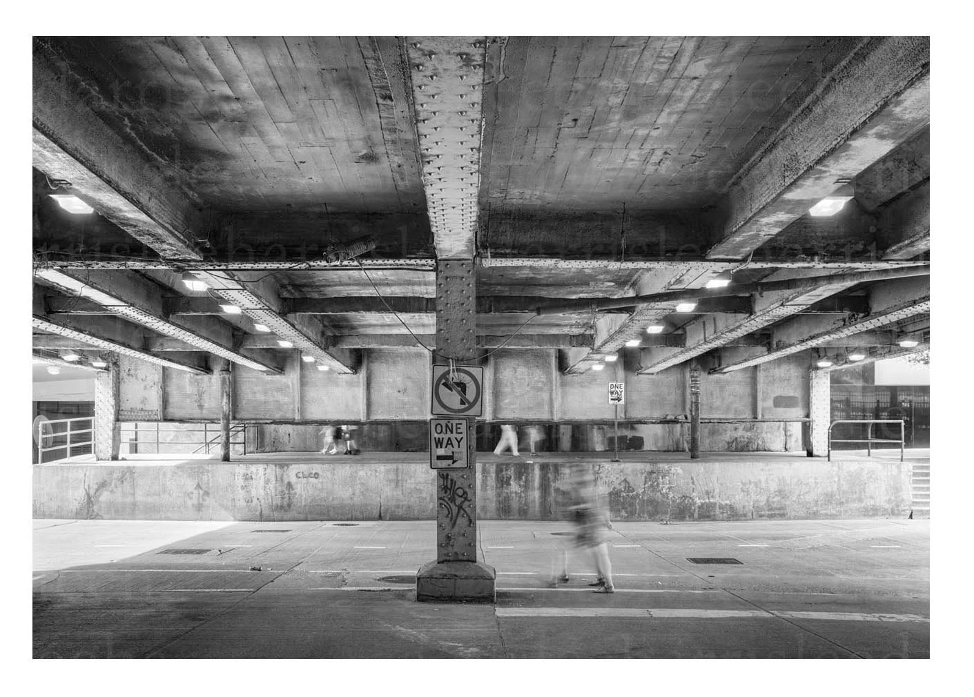 Lower Wabash Avenue at Illinois Street