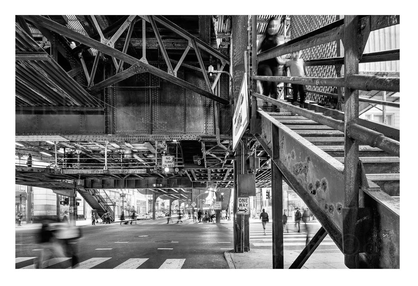 Wabash Avenue at Adams Street