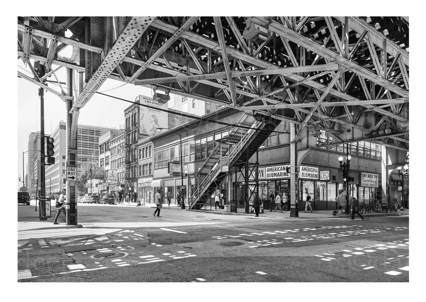 Van Buren Street and Dearborn Street