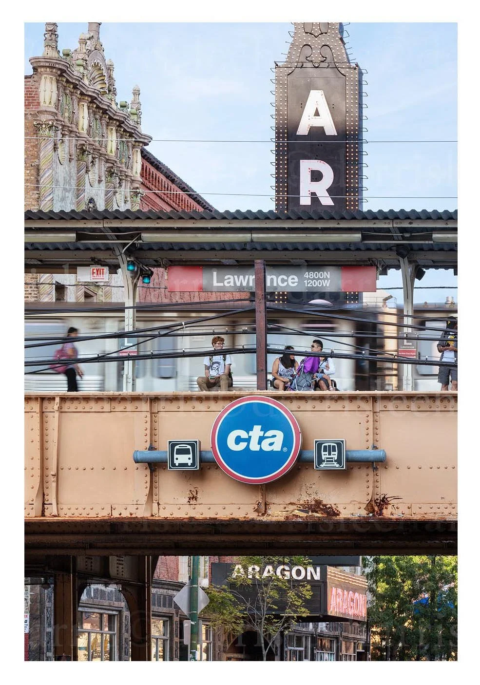 Lawrence Avenue at the Red Line