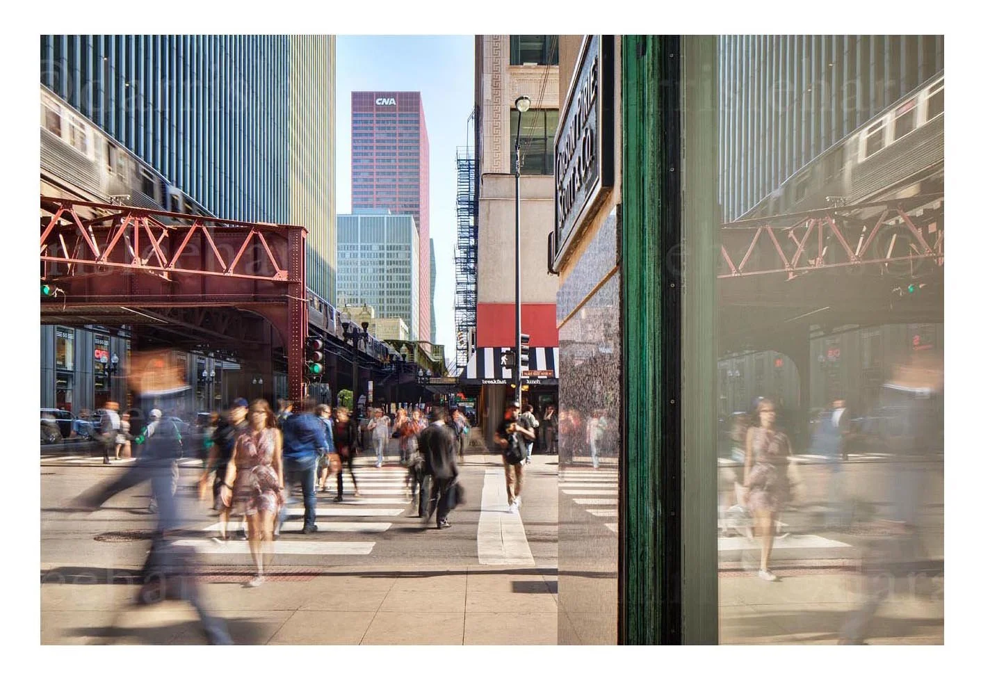 Wabash Avenue at Monroe Street