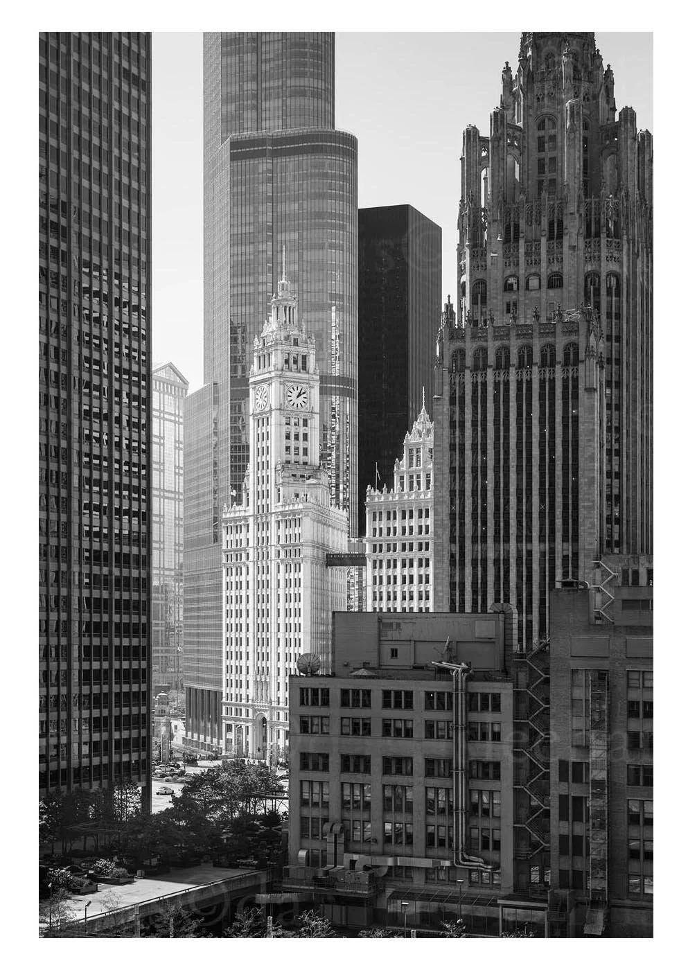 Columbus Drive at Illinois Street