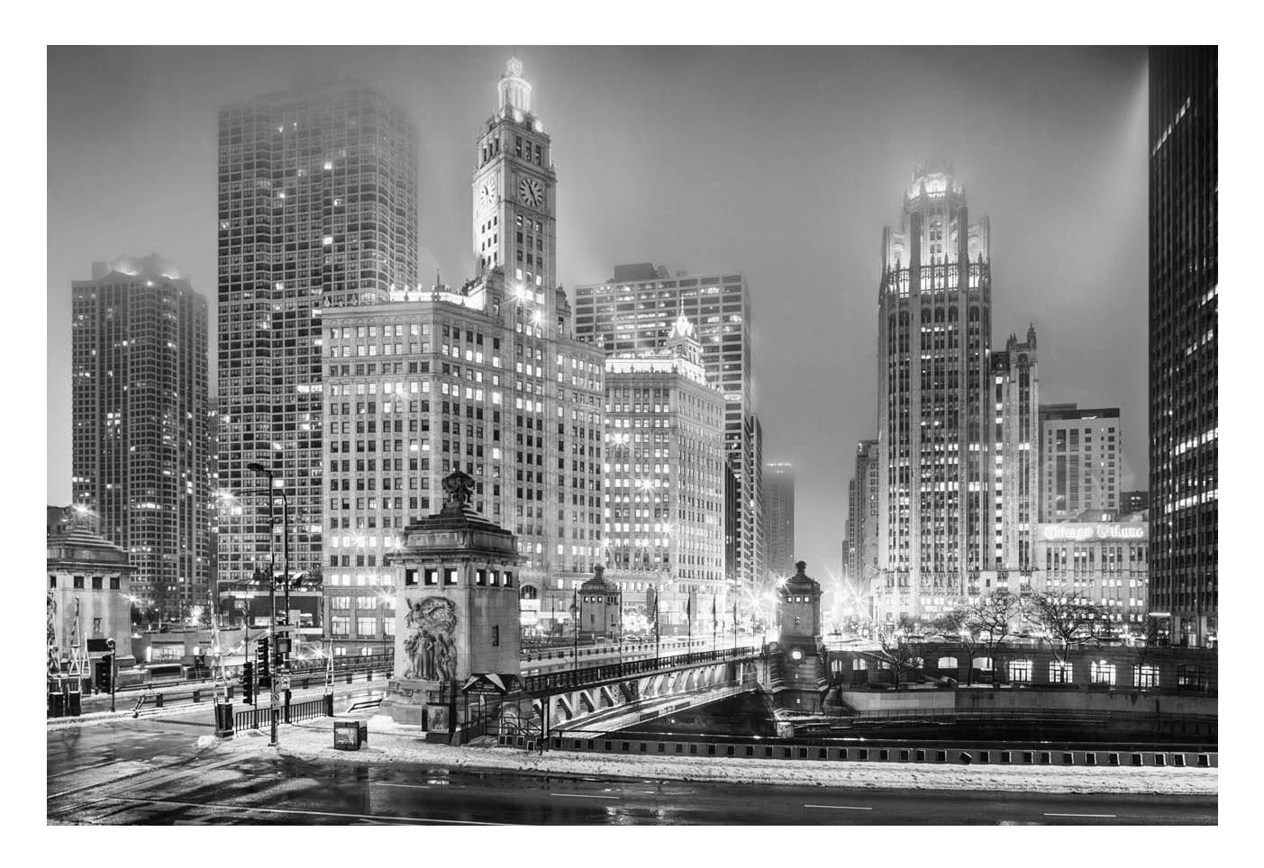 Wacker Drive at Michigan Avenue