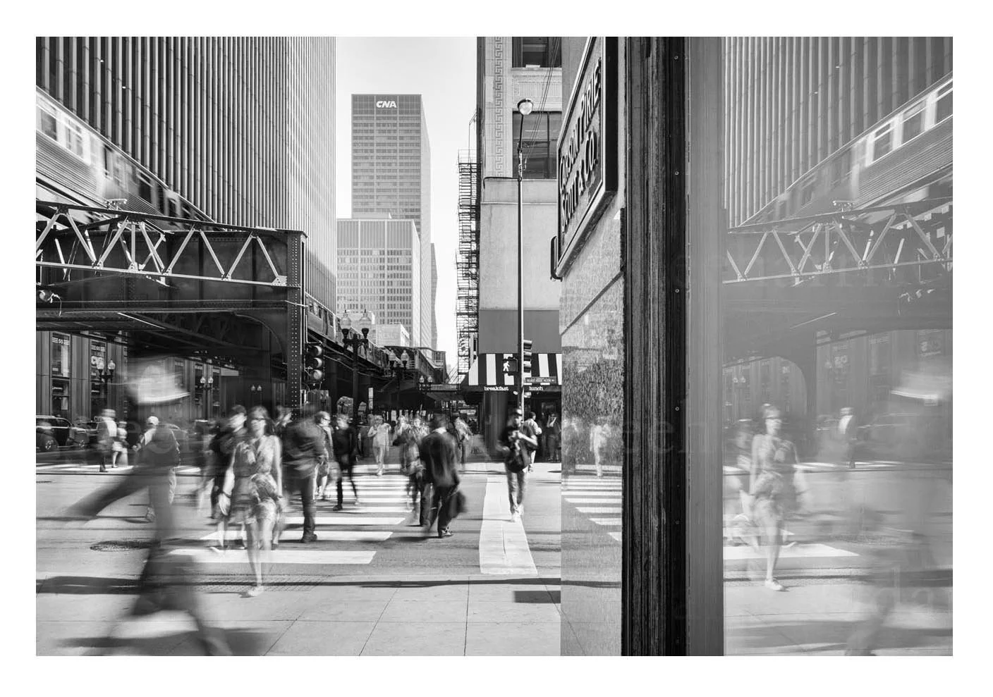 Wabash Avenue at Monroe Street