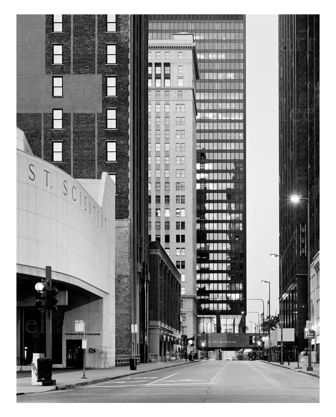 Wacker Drive at Wabash Place