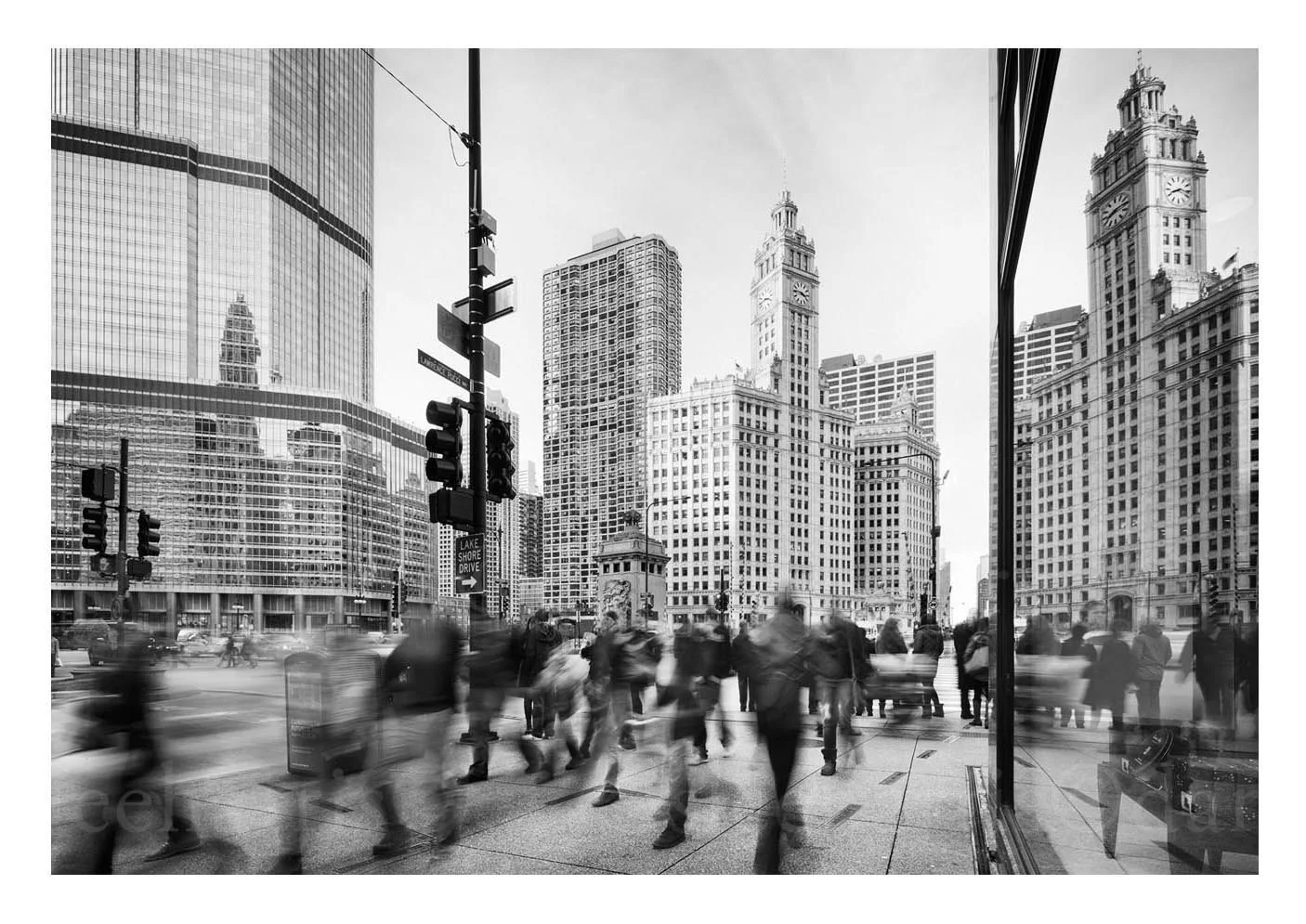 Michigan Avenue at Wacker Drive