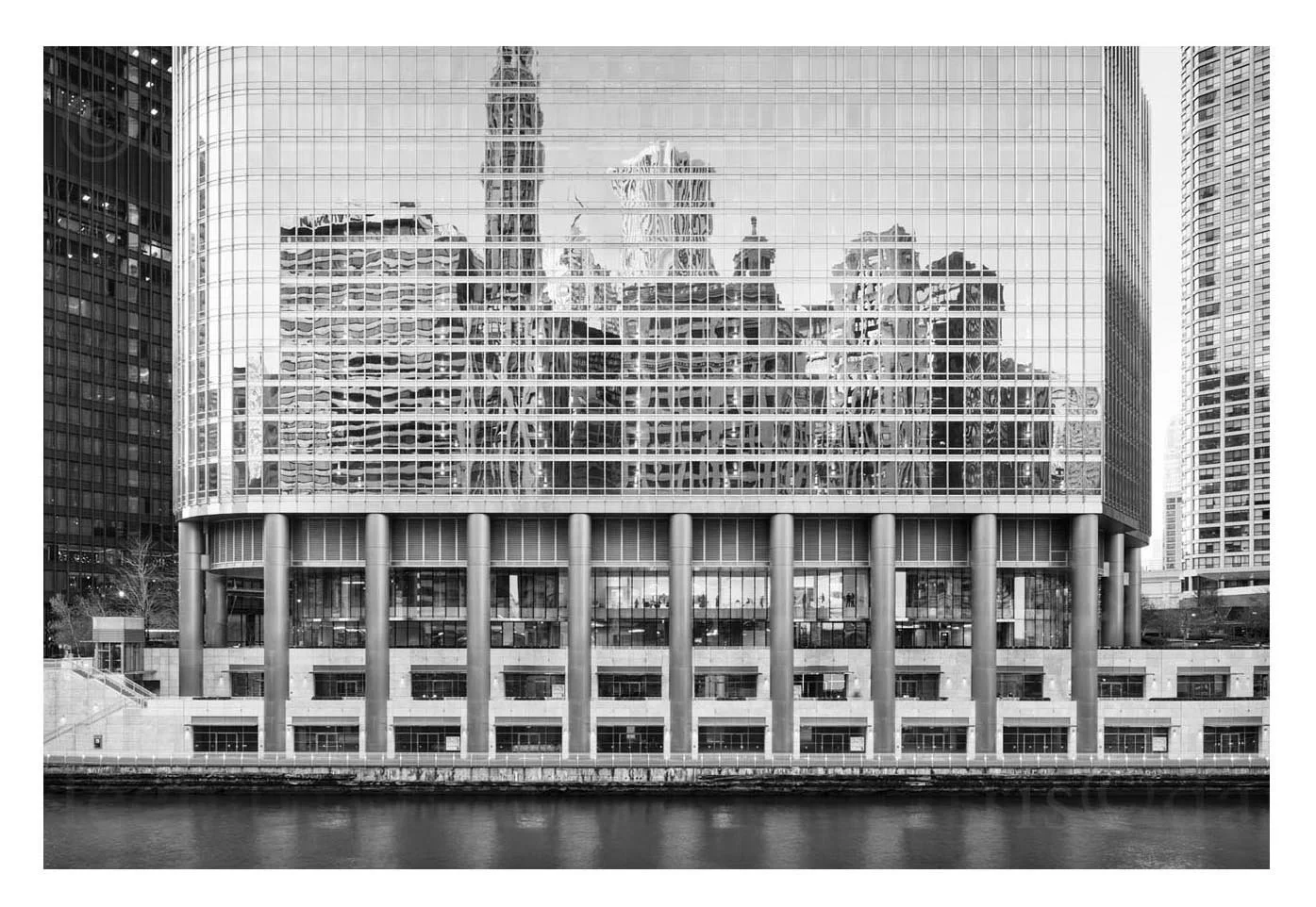 Wacker Drive Reflections
