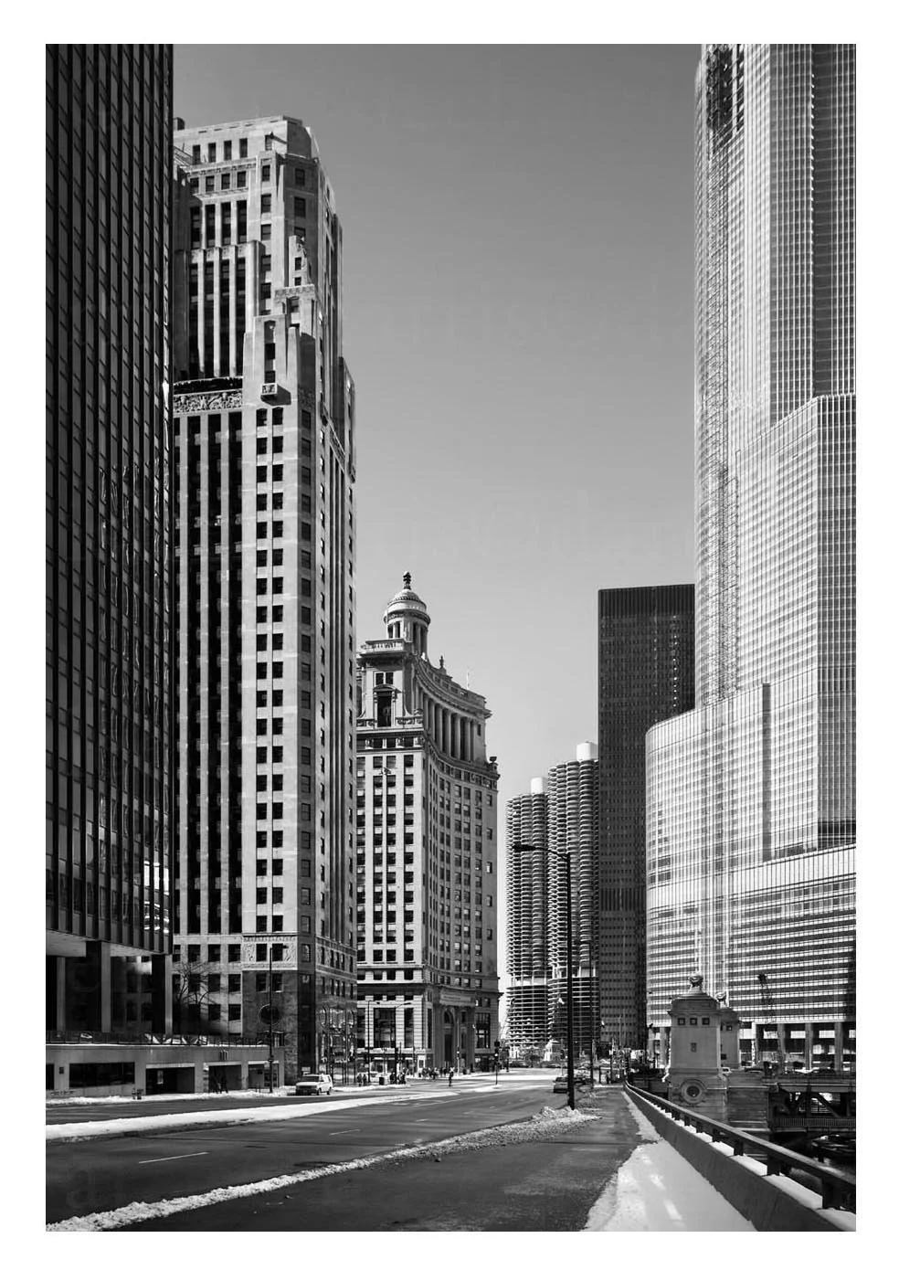 Wacker Drive and Michigan Avenue