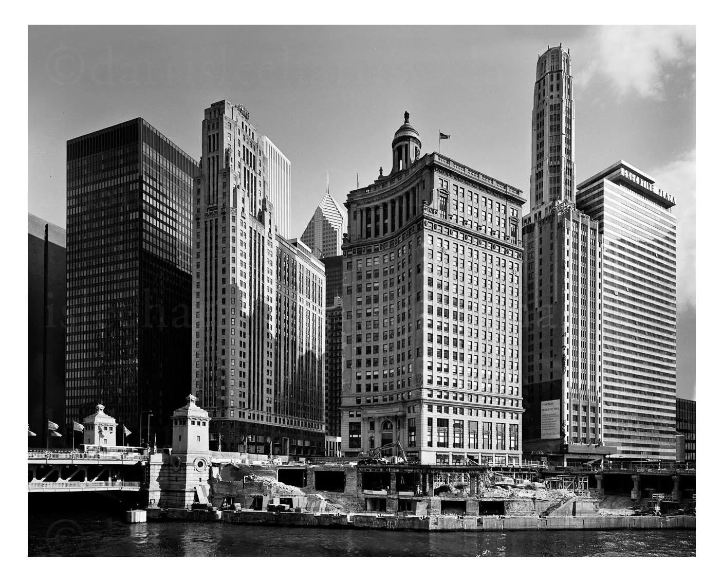 Wacker Drive at Michigan Avenue