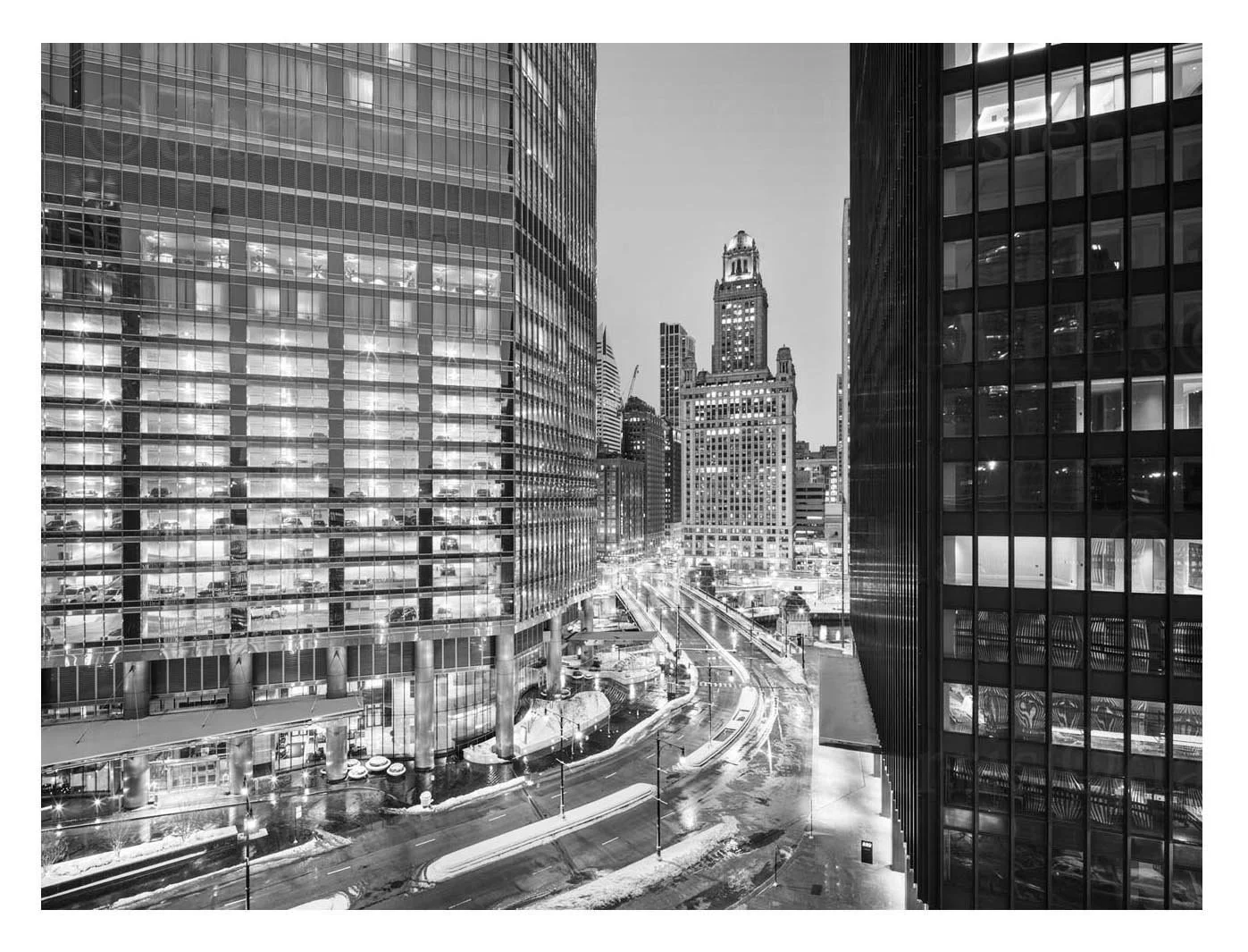 Wabash Avenue and Kinzie Street