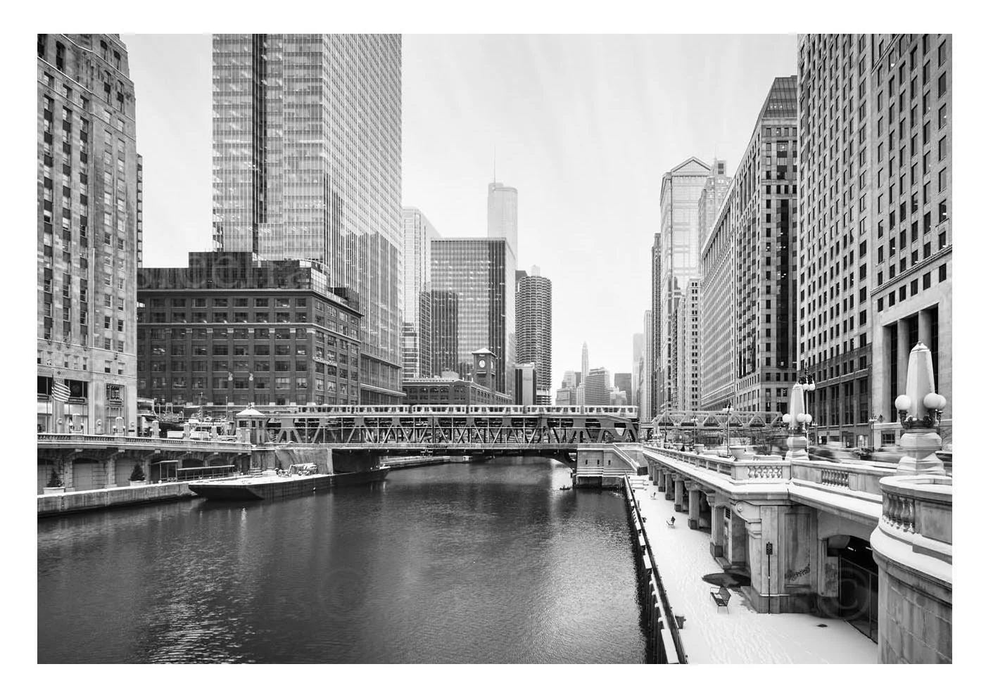 Orleans Street at Wacker Drive
