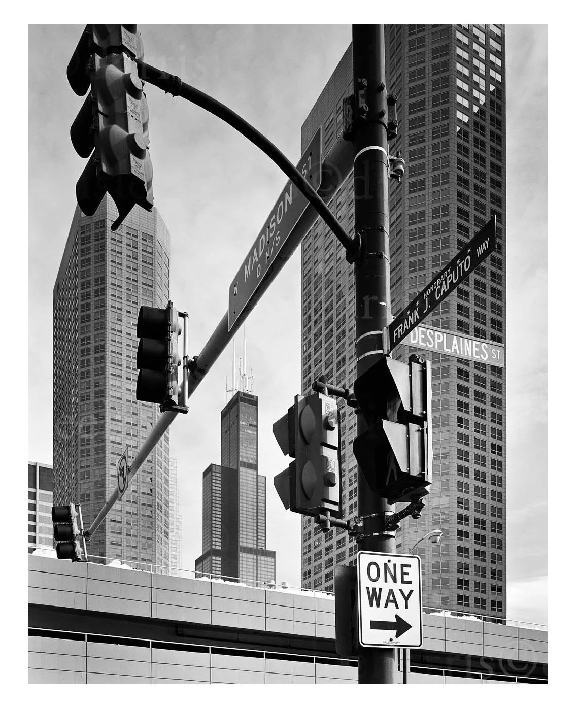 Madison Street at Desplaines Street