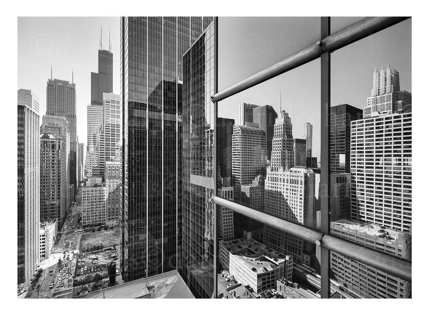Wacker Drive at Franklin Street