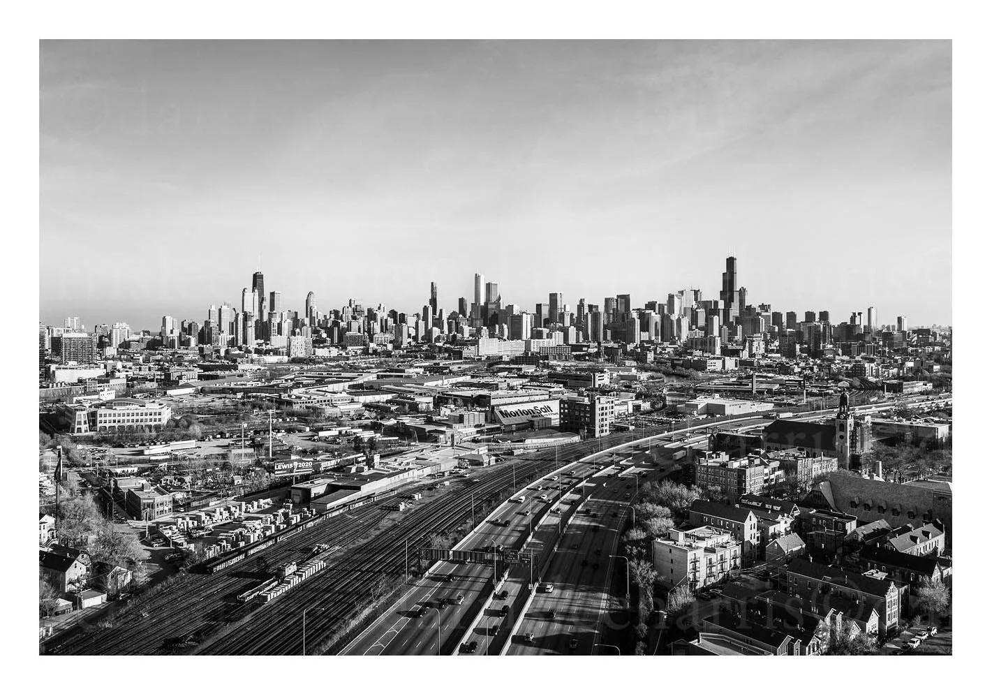 Kennedy Expressway at North Avenue