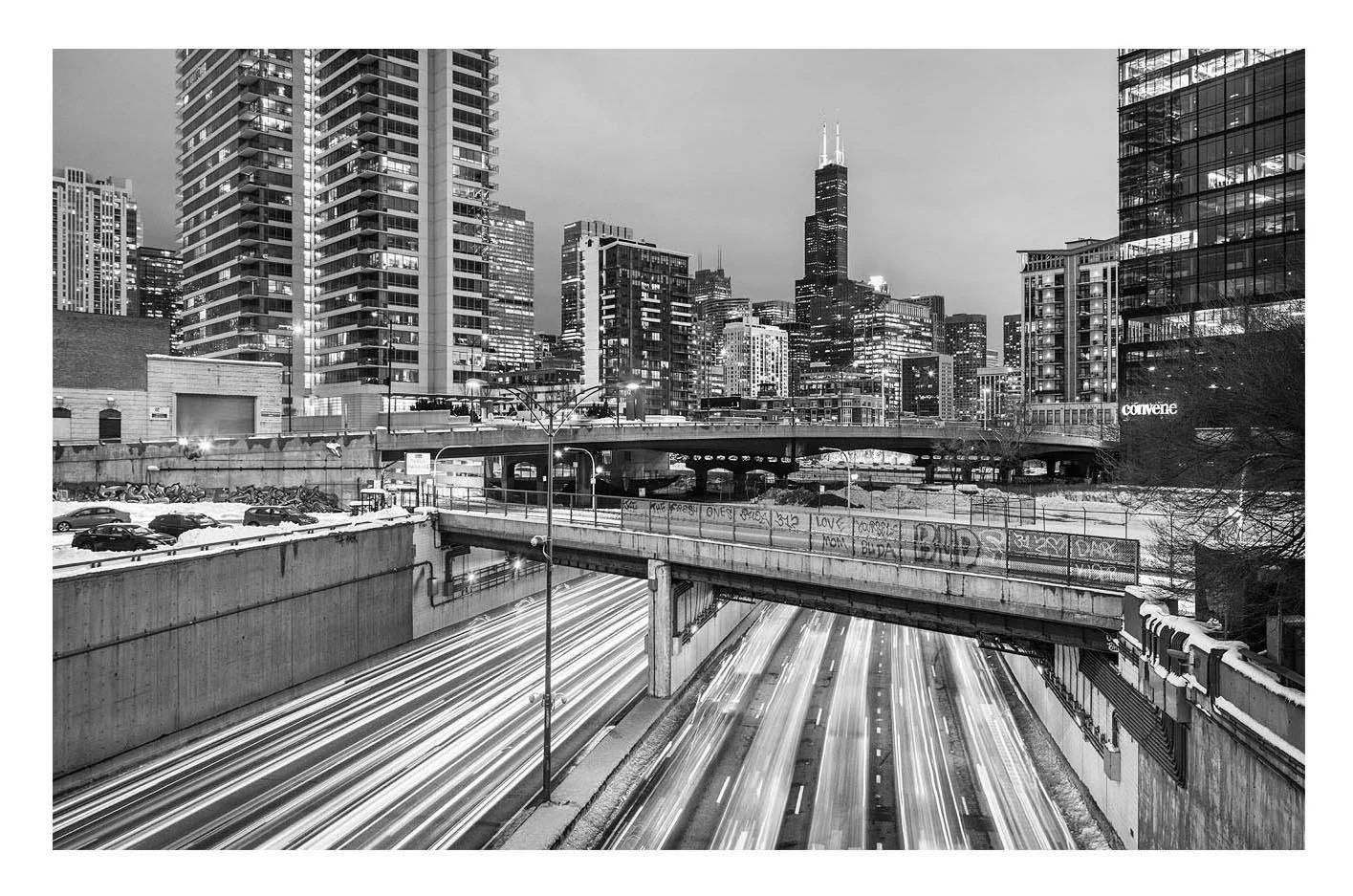 Green Street at the Dan Ryan Expressway