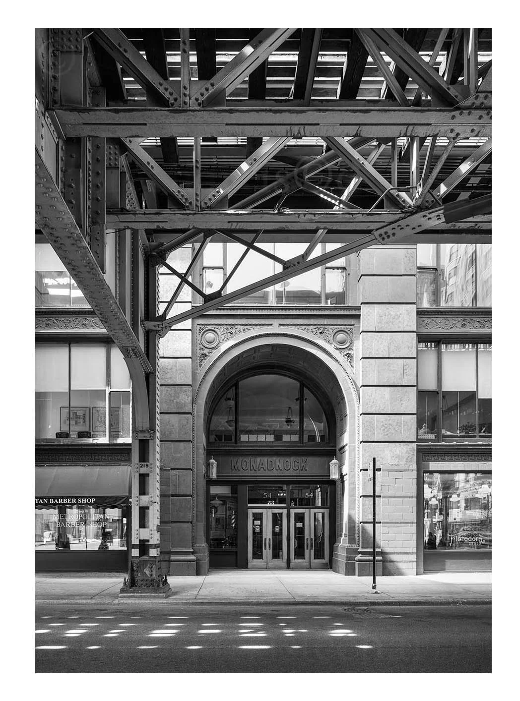 Van Buren Street at Federal Street