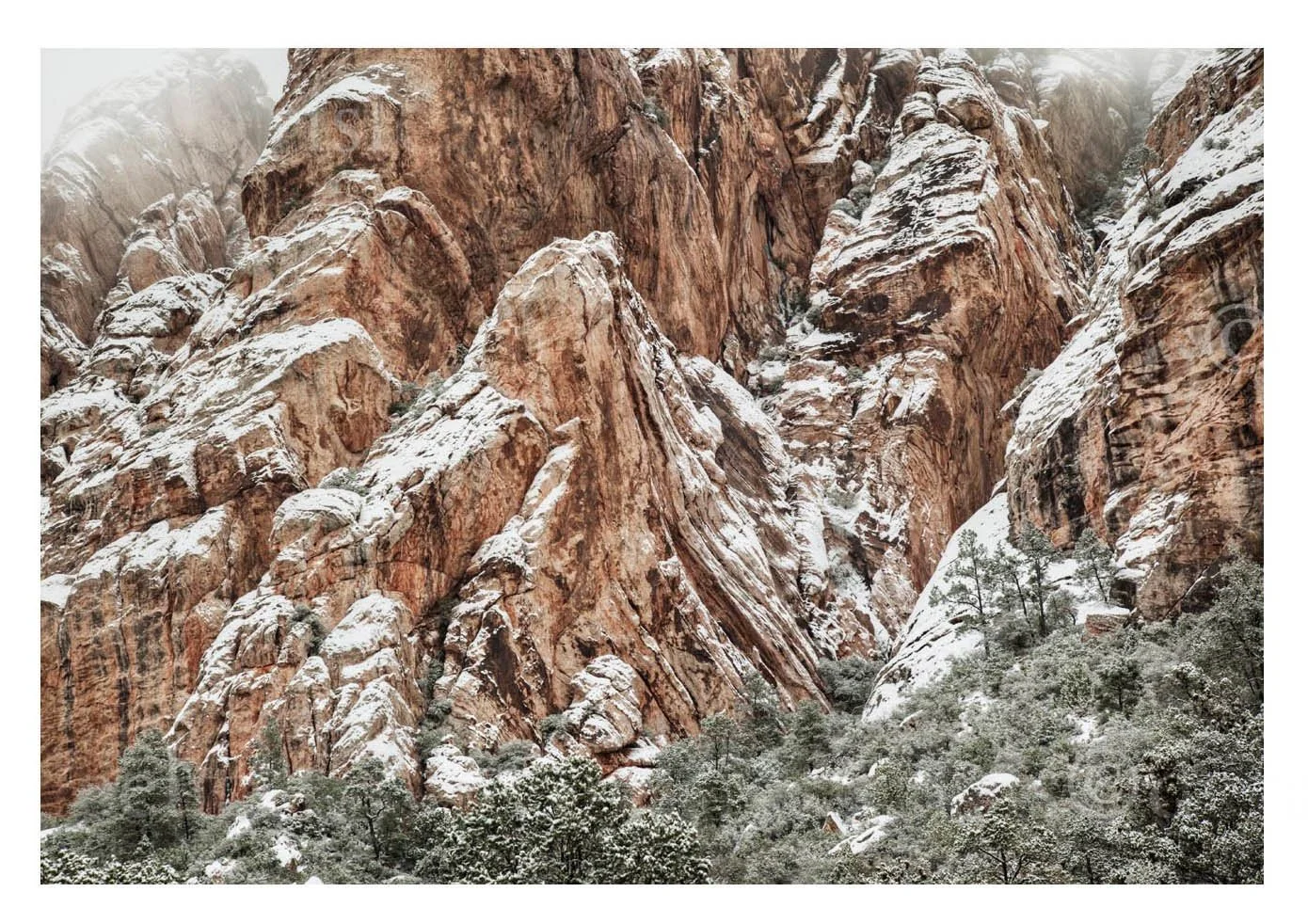 Snow Covered Mountains