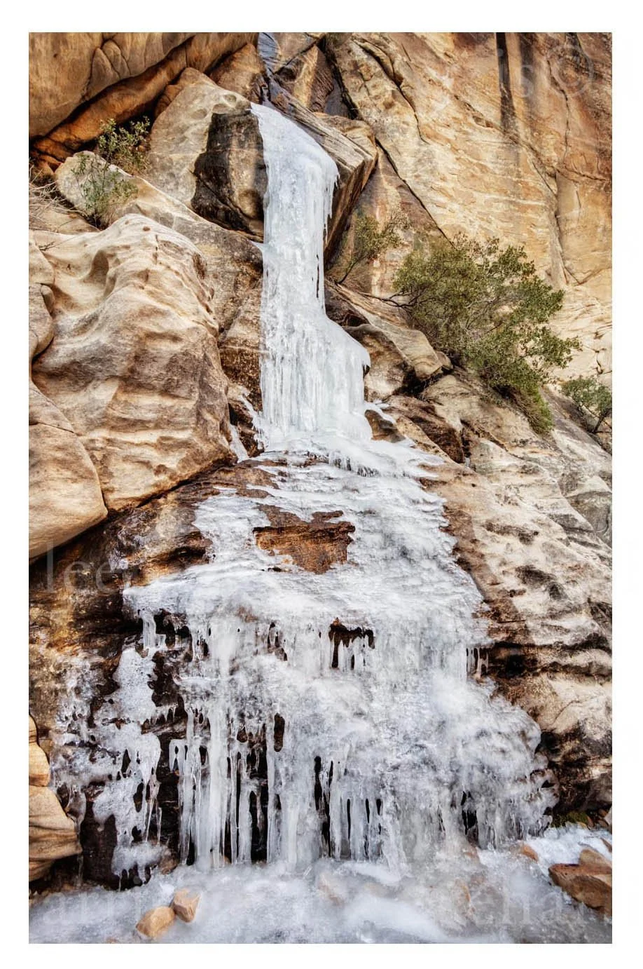 Frozen Waterfall