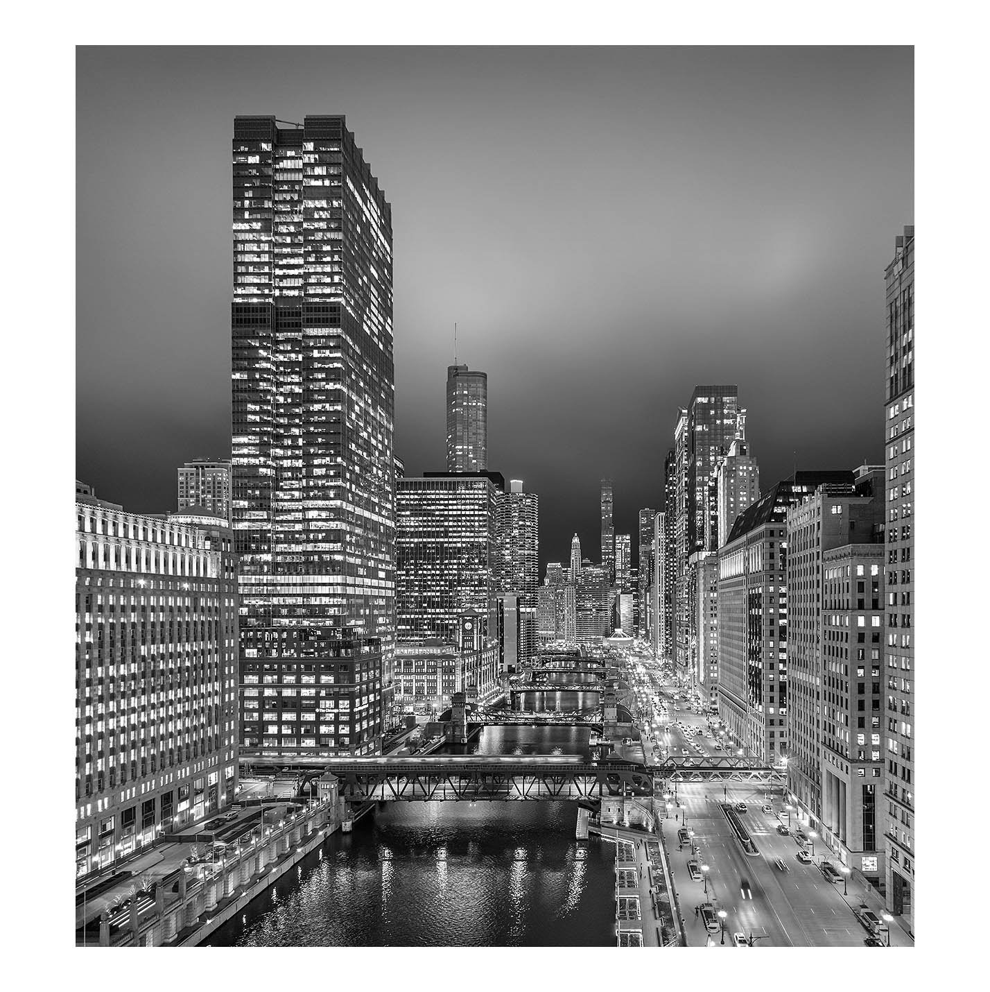 The Chicago River near Wells Street