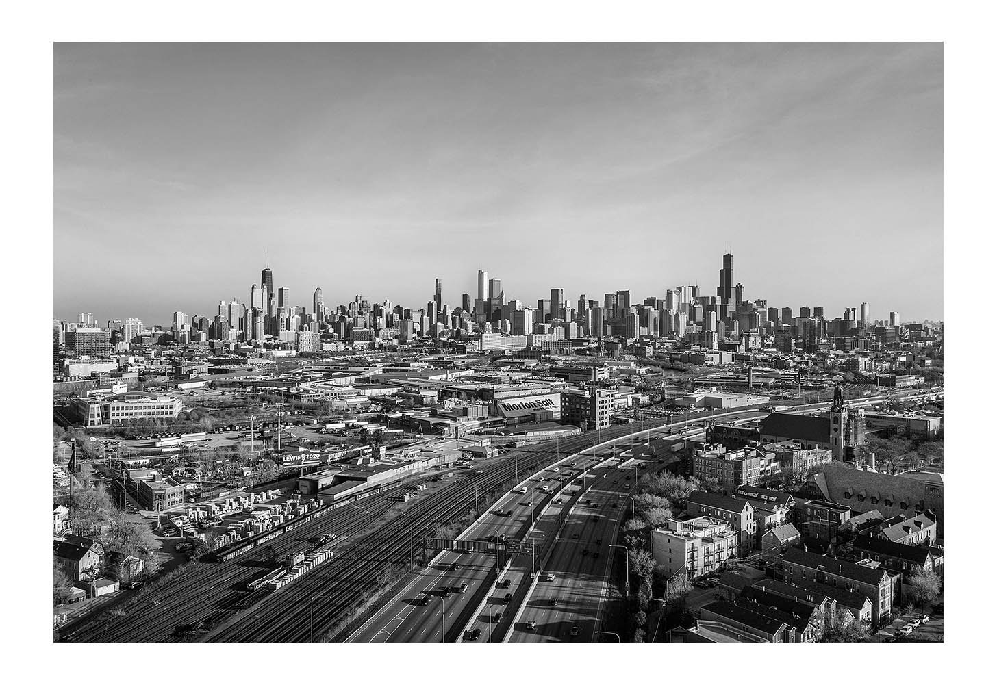 Kennedy Expwy near Chicago Avenue