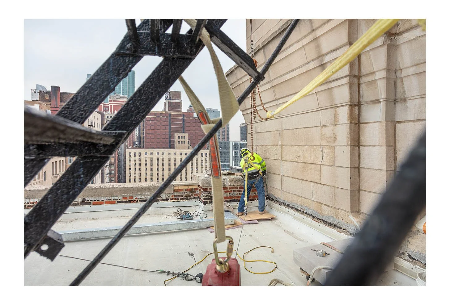 Auditorium Theater Roof Railing