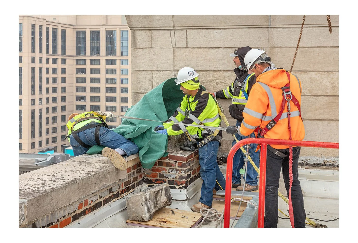 Auditorium Theater Roof Railing