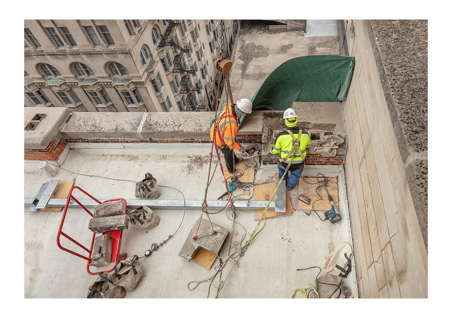 Auditorium Theater Roof Railing