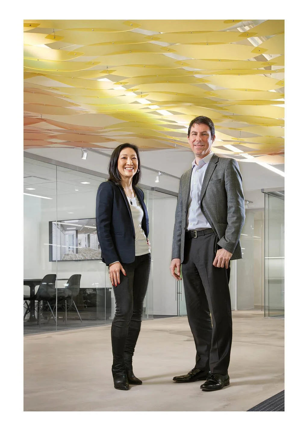 Jennifer Park and Jay Longo