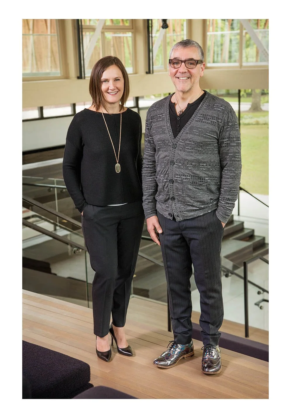 Michael Halbertstam and Kate Lipuma; Writers Theatre