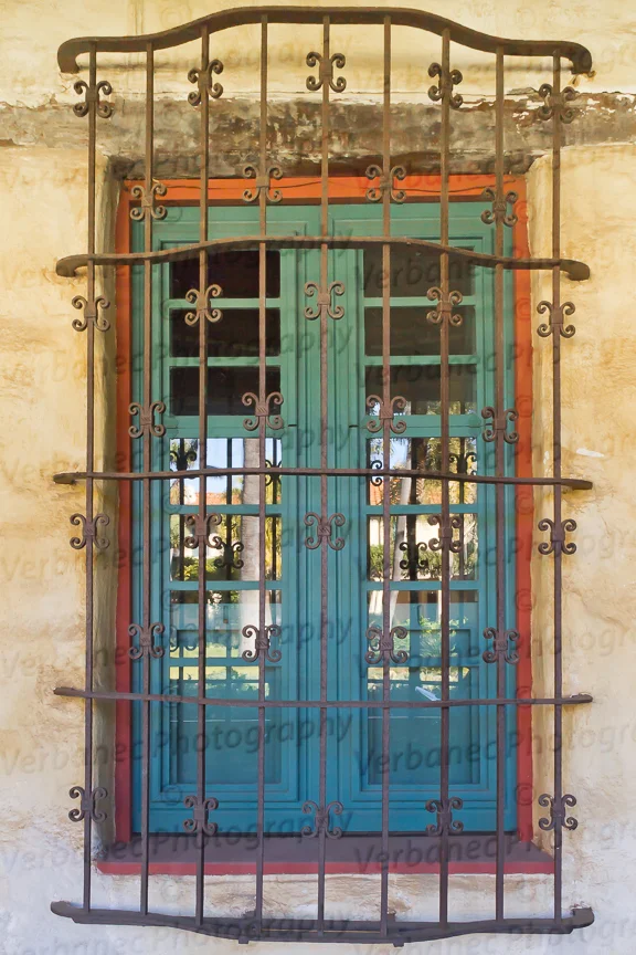 Santa Barbara Mission Window