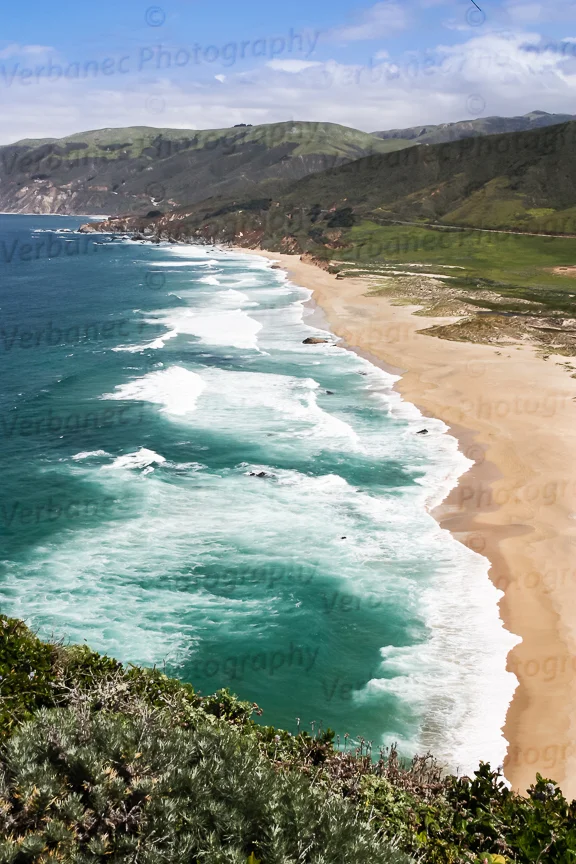 North from Pt Sur