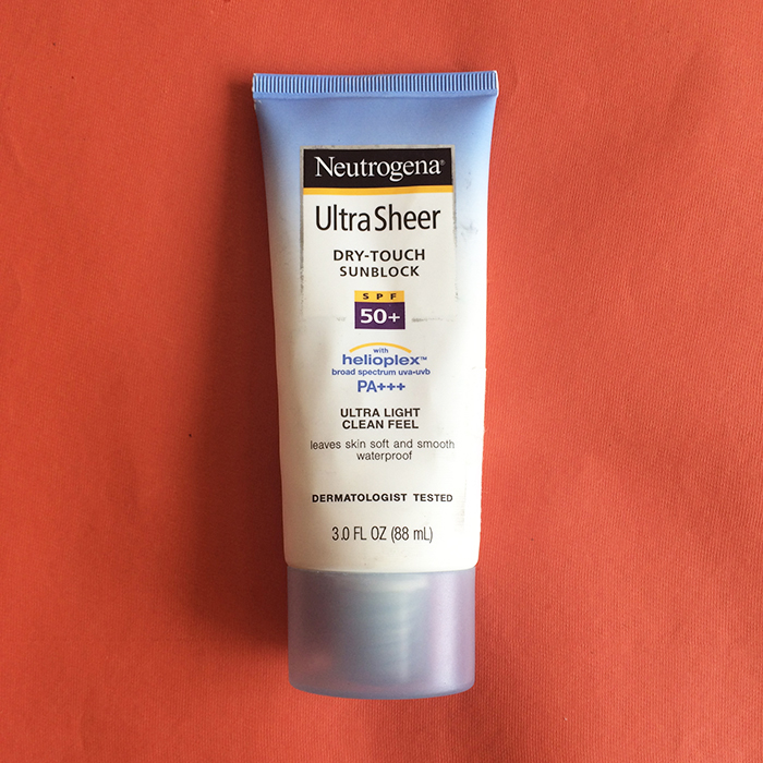 Neutrogena Ultra Sheer Dry-Touch Sunblock SPF 50+