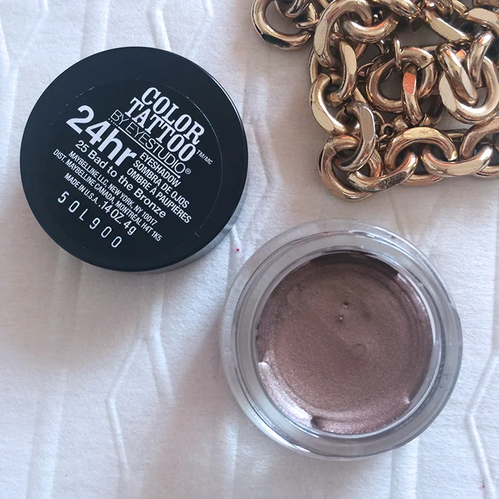 Maybelline Color Tattoo 24 Hour Eyeshadow In 'Bad to the Bronze'