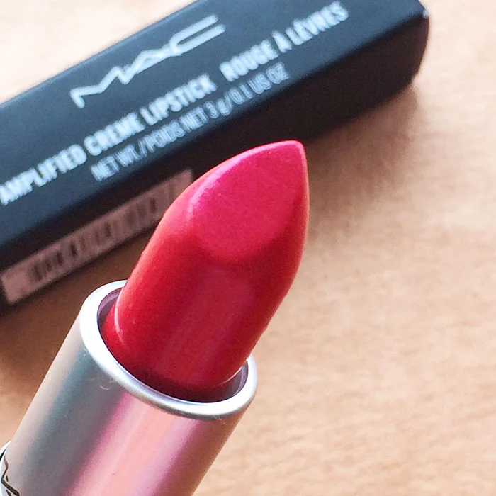 MAC Amplified Crème Lipstick in ‘Fusion Pink’