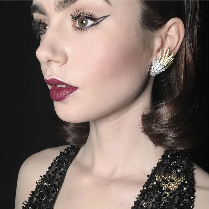 Lily Collins | Source: Fiona Stiles