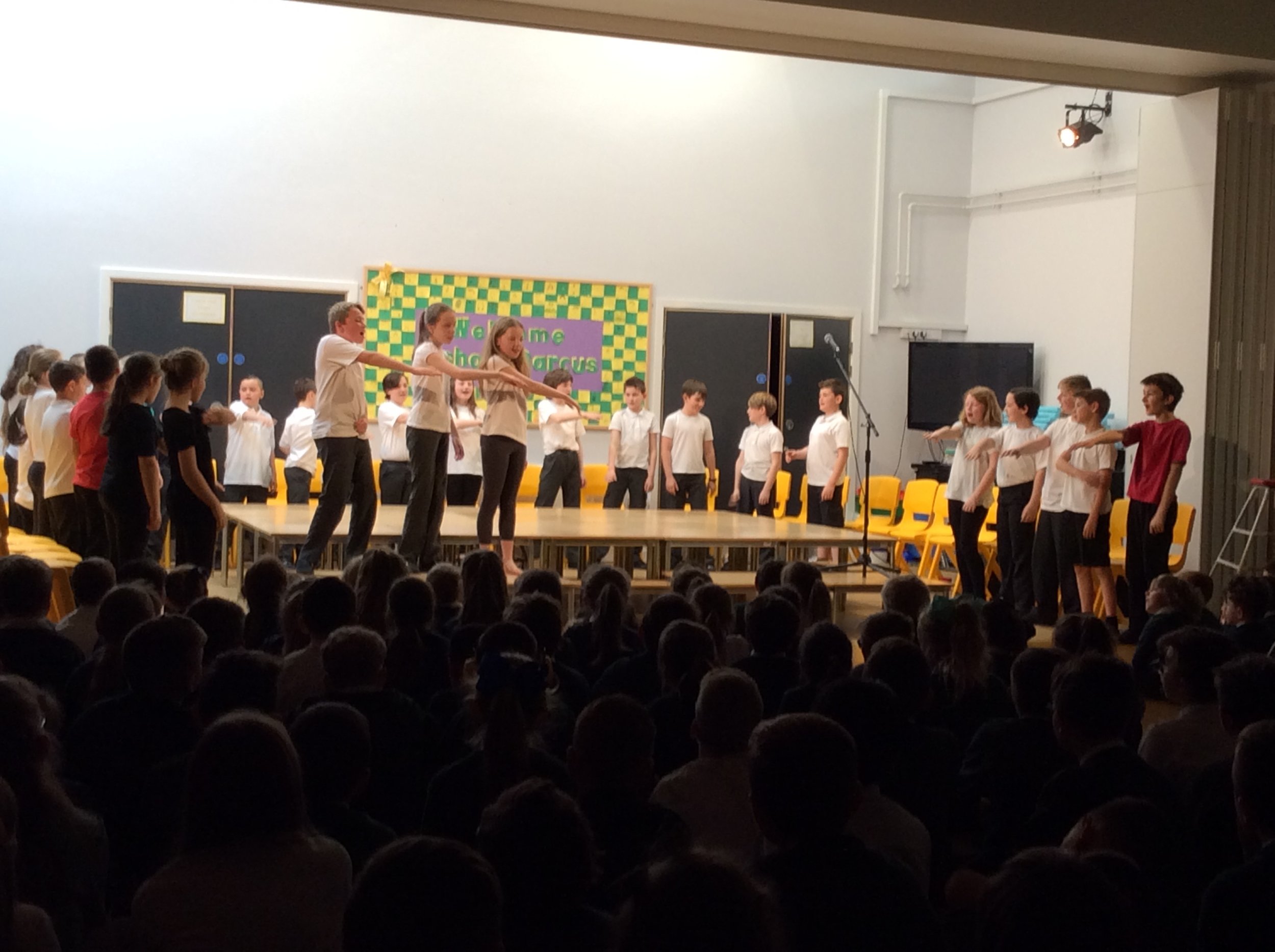 Year 5 Resurrection Rock performance: