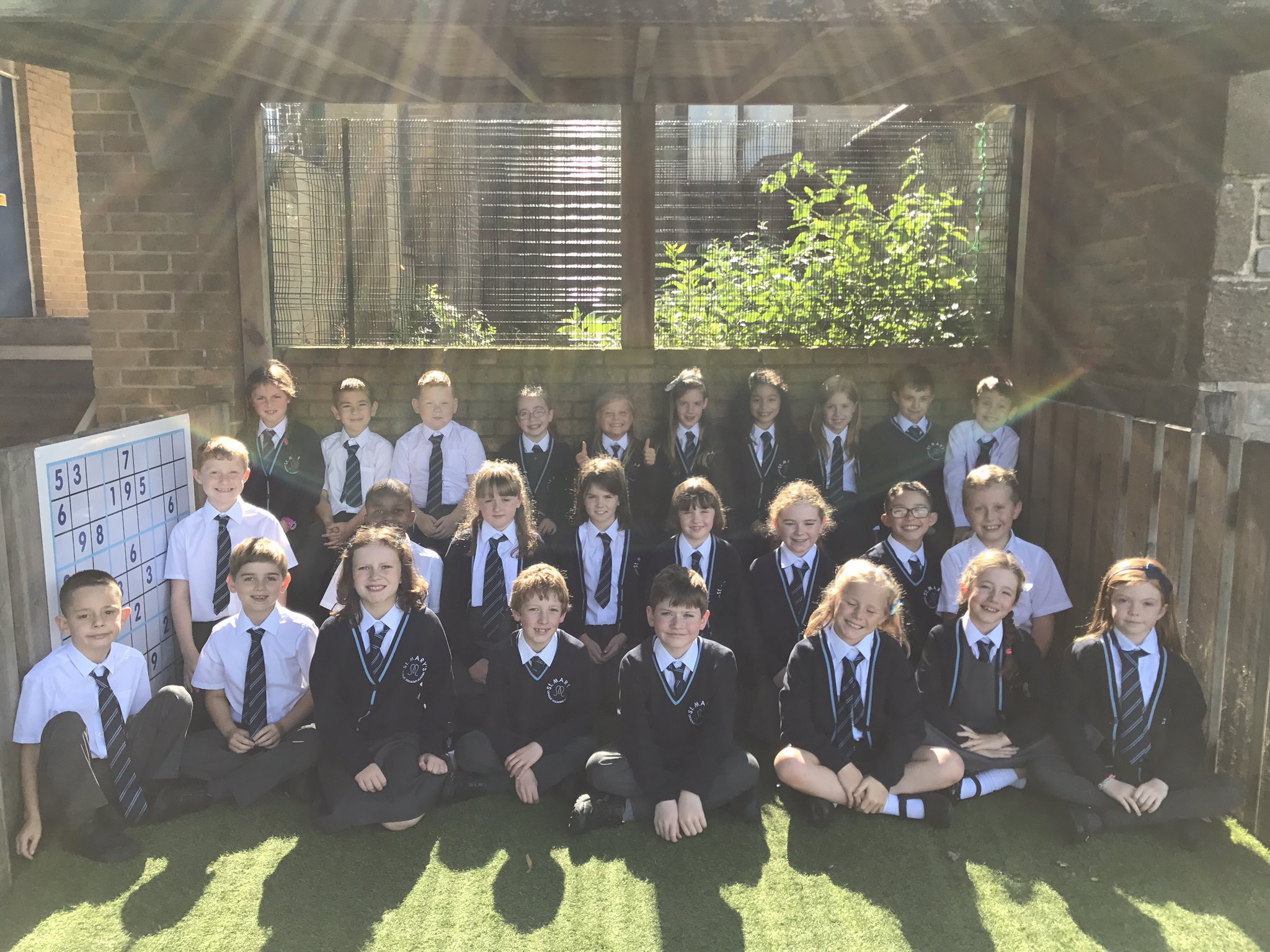 Photo: Year 4 settled in well to their new class yesterday