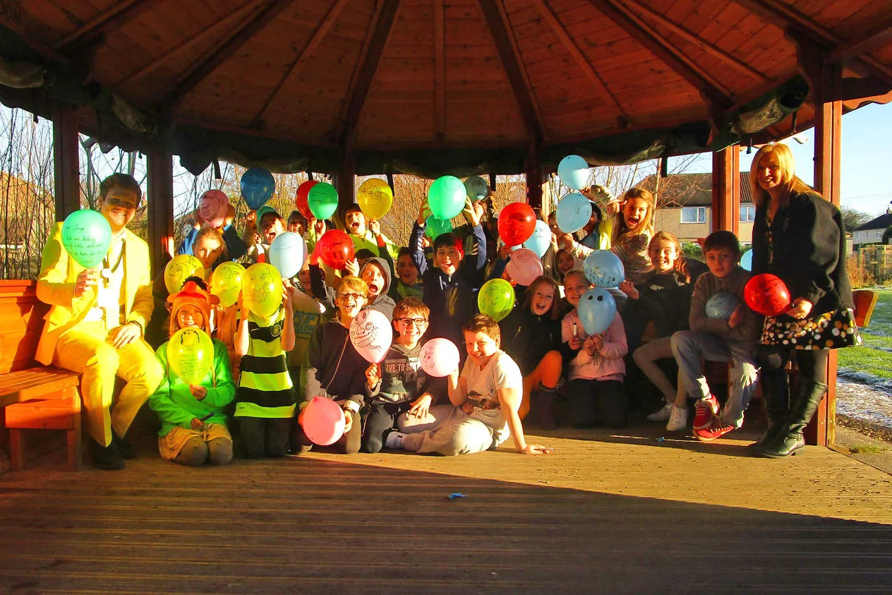 Photo: Yellow Day at Sacred Heart