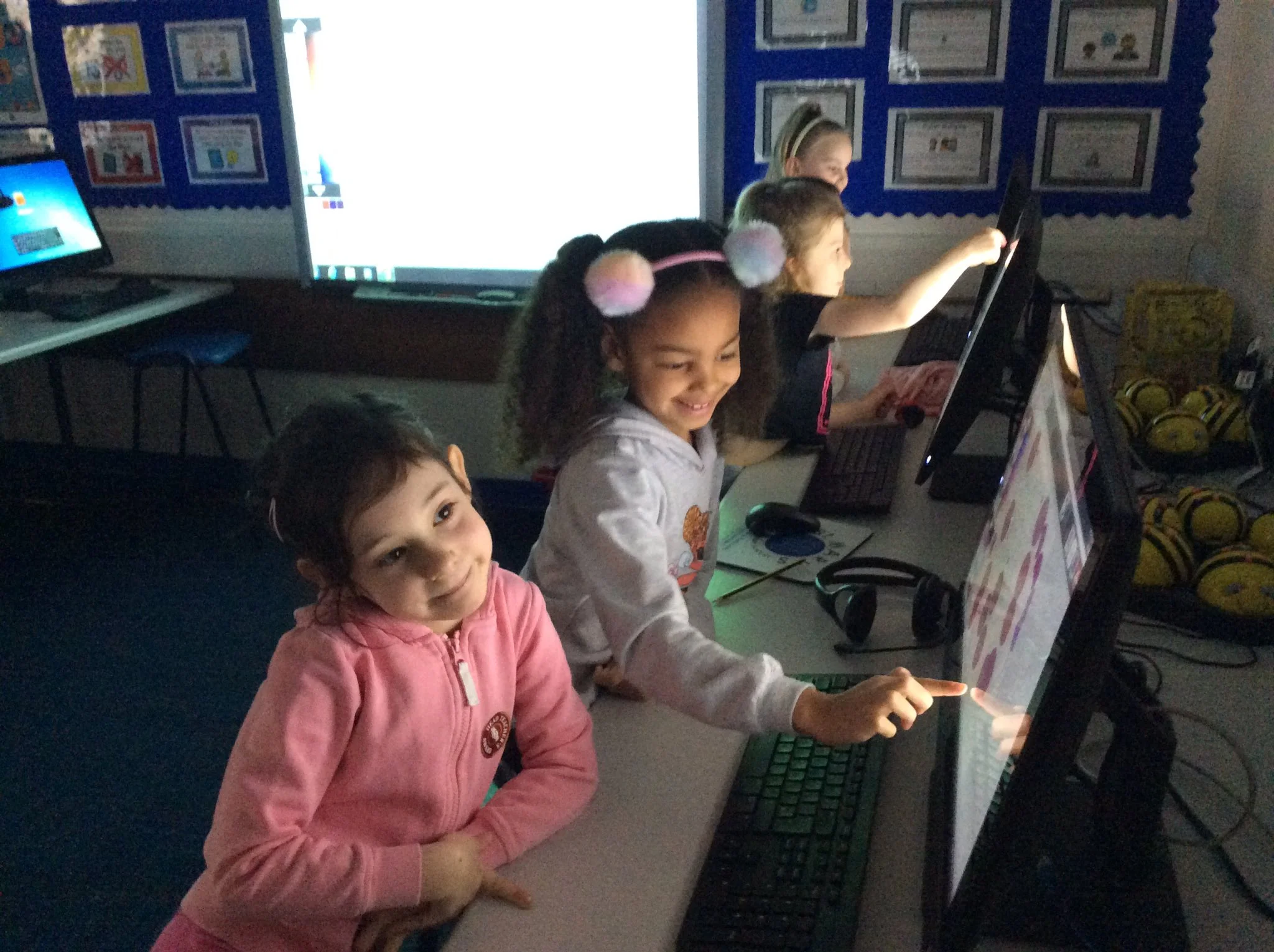Using the touchscreen