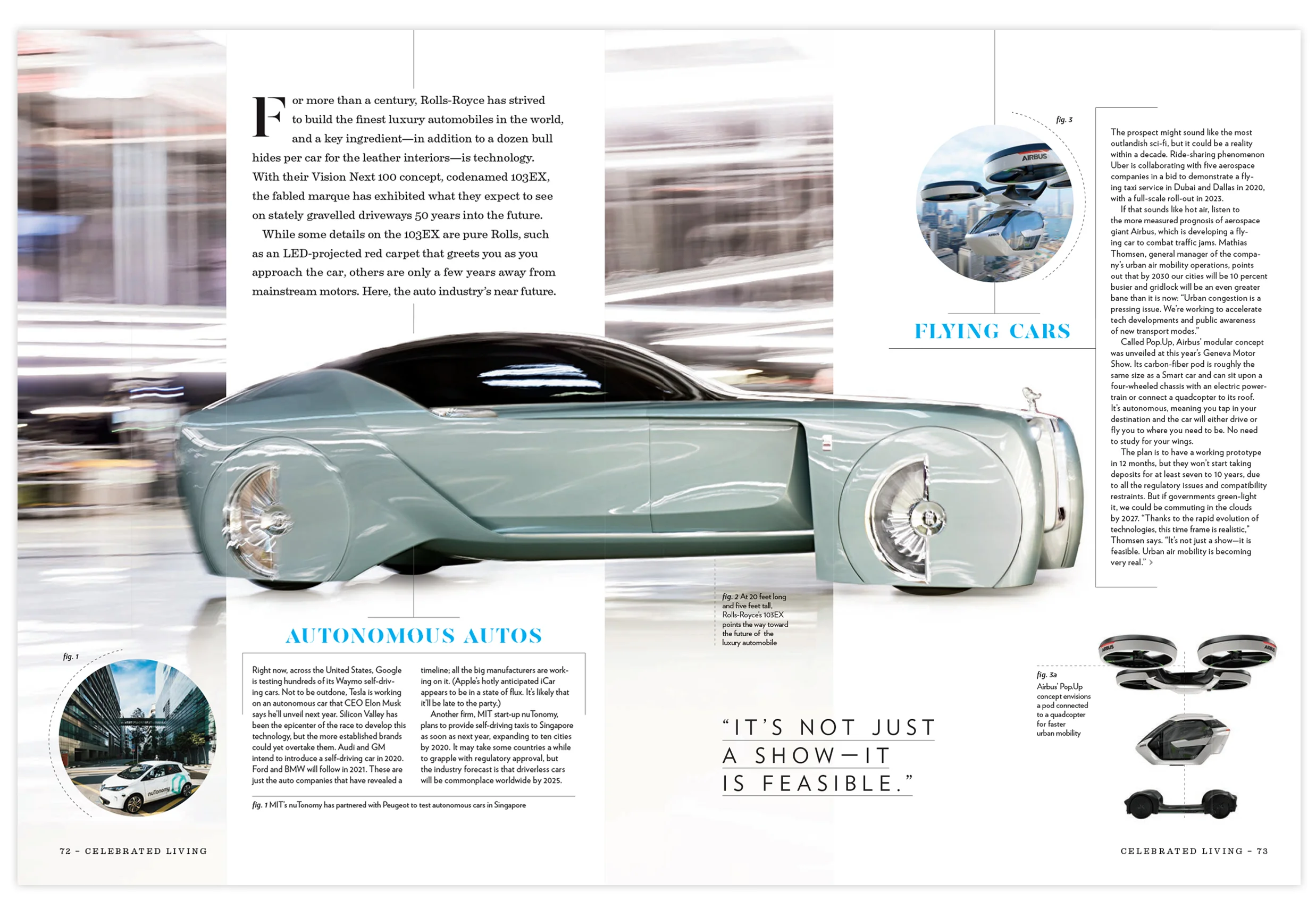 Assorted Designs for American Way and Celebrated Living magazines; Art Director: Shannon Casey; Photo Editor: Mark Mantegna; Editor-in-Chief of Celebrated Living: Eric Newell; Editor-in-Chief of American Way: Bill Kearney