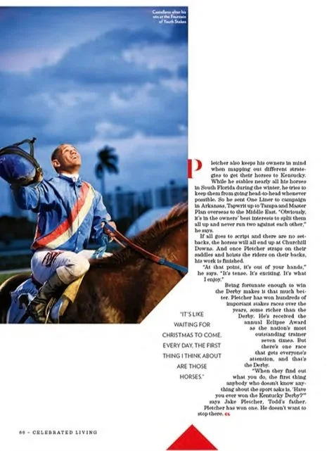 Assorted Designs for American Way and Celebrated Living magazines; Art Director: Shannon Casey; Photo Editor: Mark Mantegna; Editor-in-Chief of Celebrated Living: Eric Newell; Editor-in-Chief of American Way: Bill Kearney